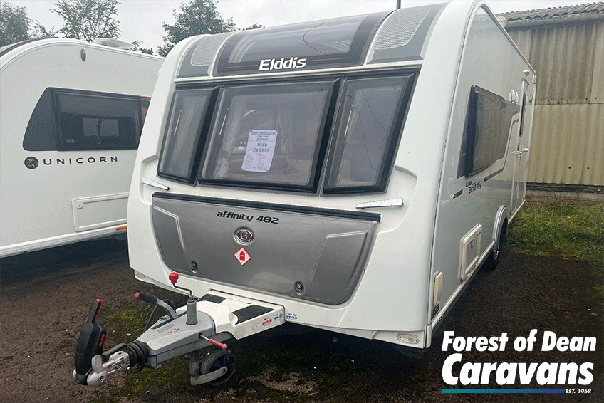 2016 Elddis Affinity 482 – Fitted Motor Mover! - Exterior - Front